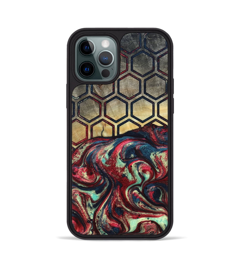 iPhone 12 Pro Wood Phone Case - Ashlee (Pattern, 820779)