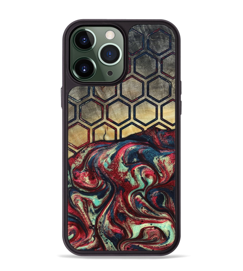 iPhone 13 Pro Max Wood Phone Case - Ashlee (Pattern, 820779)