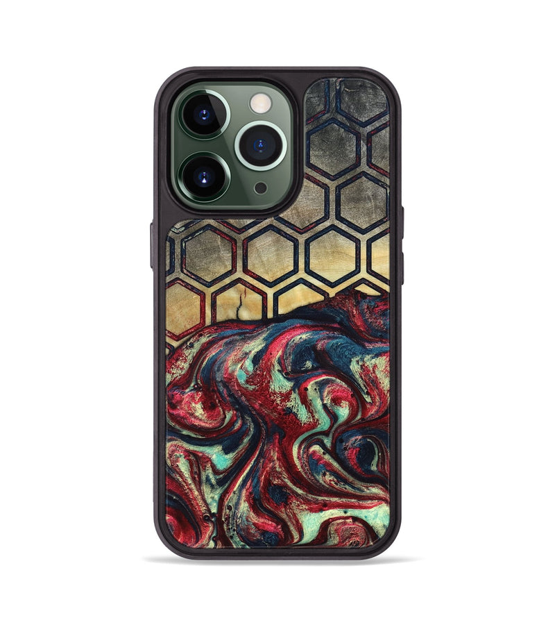 iPhone 13 Pro Wood Phone Case - Ashlee (Pattern, 820779)