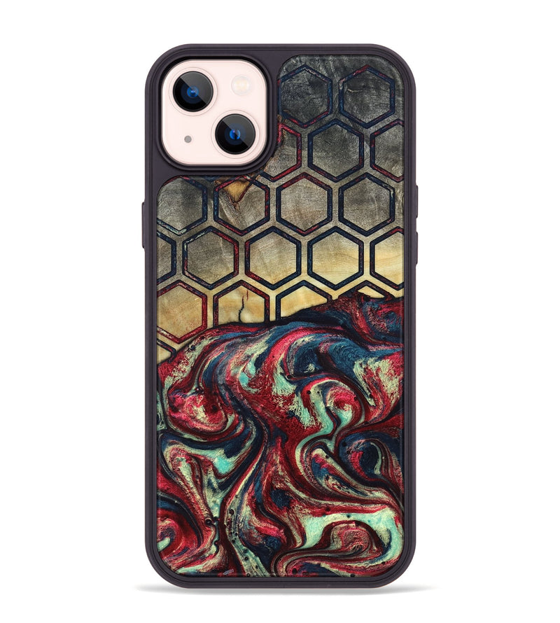 iPhone 14 Plus Wood Phone Case - Ashlee (Pattern, 820779)