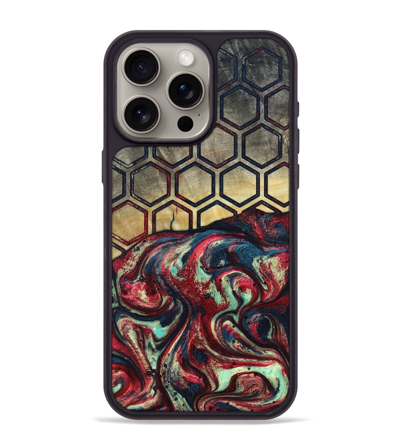 iPhone 15 Pro Max Wood Phone Case - Ashlee (Pattern, 820779)