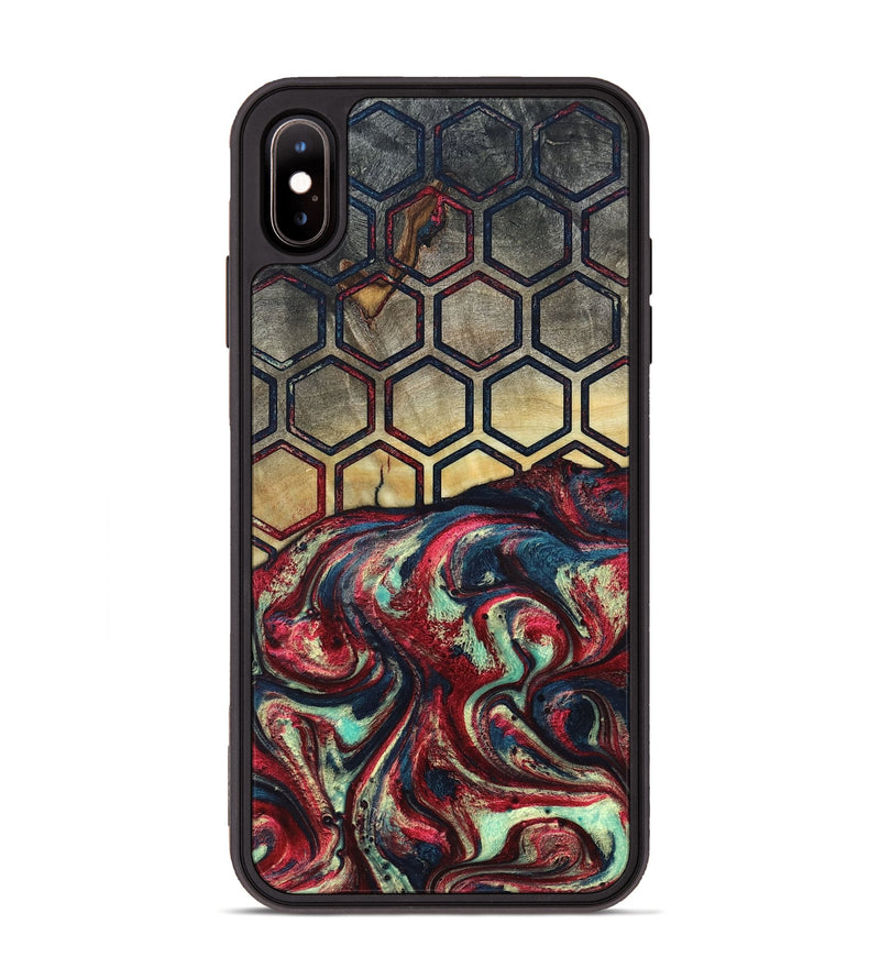 iPhone Xs Max Wood Phone Case - Ashlee (Pattern, 820779)