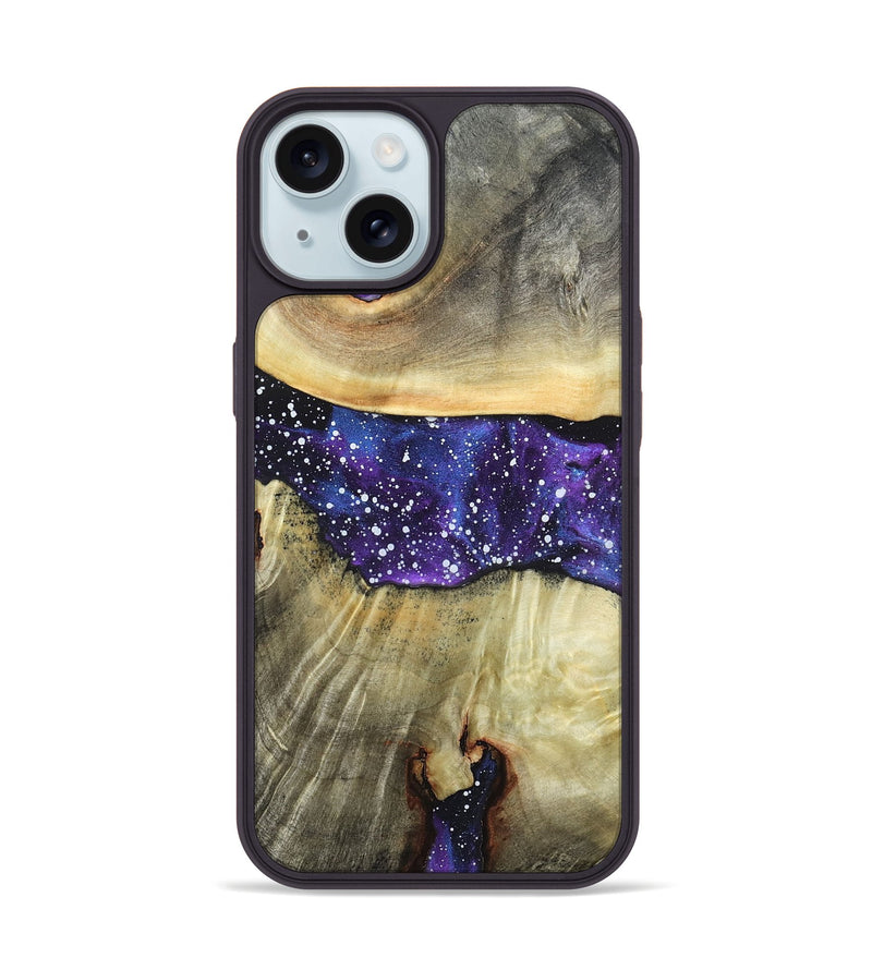 iPhone 15 Wood Phone Case - Grant (Cosmos, 820789)