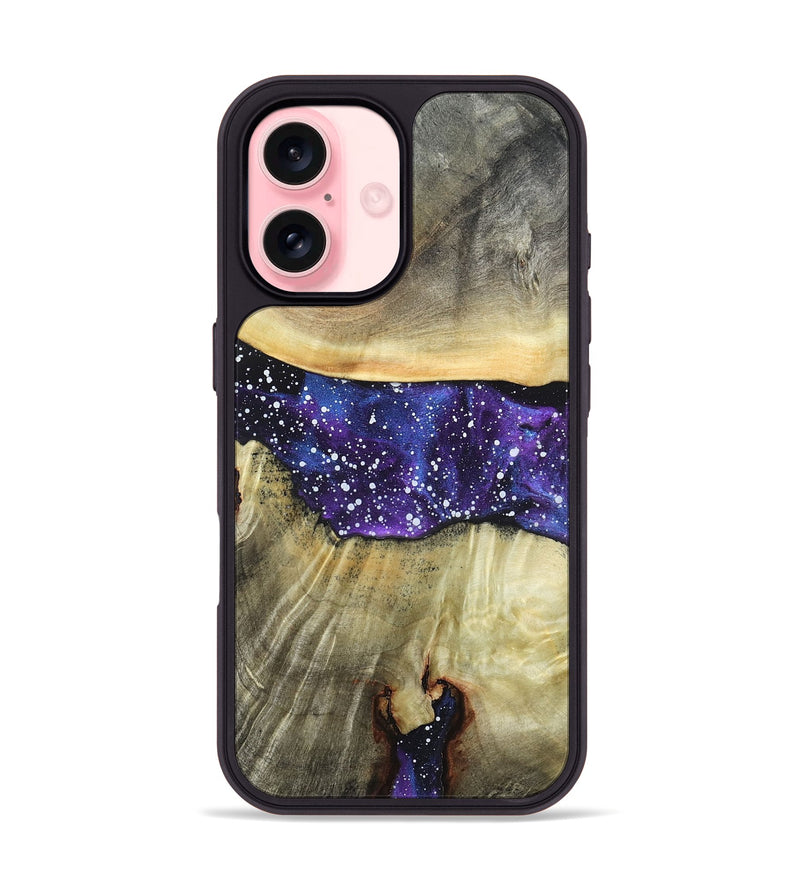 iPhone 16 Wood Phone Case - Grant (Cosmos, 820789)