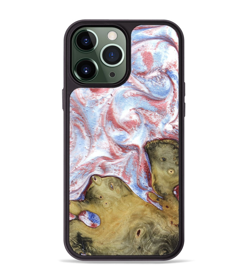iPhone 13 Pro Max Wood Phone Case - Millard (Merica, 820800)