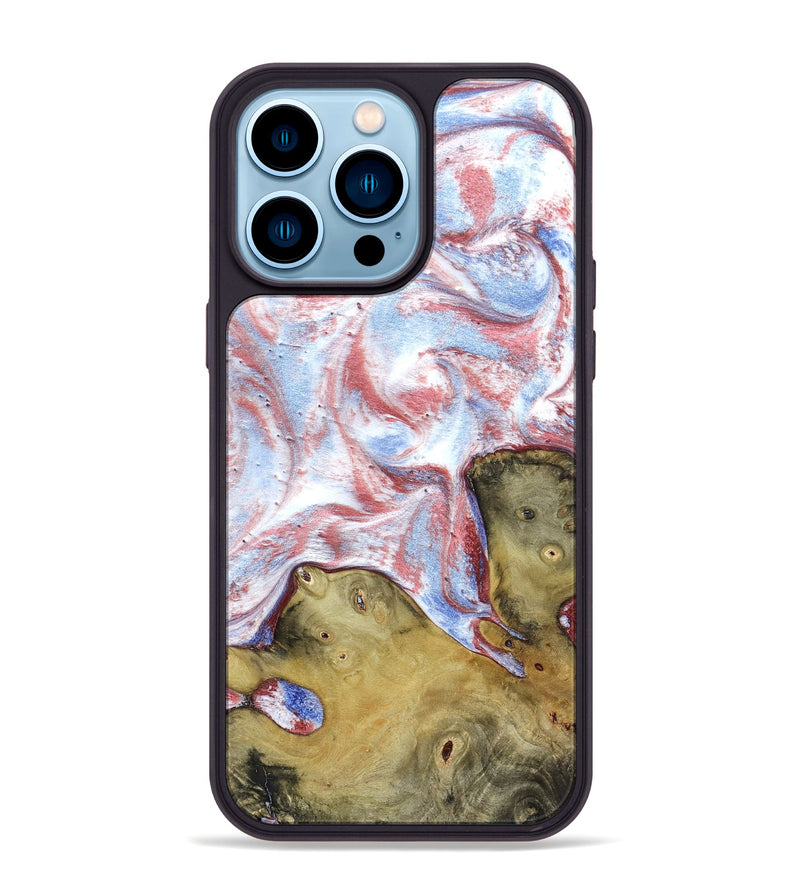 iPhone 14 Pro Max Wood Phone Case - Millard (Merica, 820800)