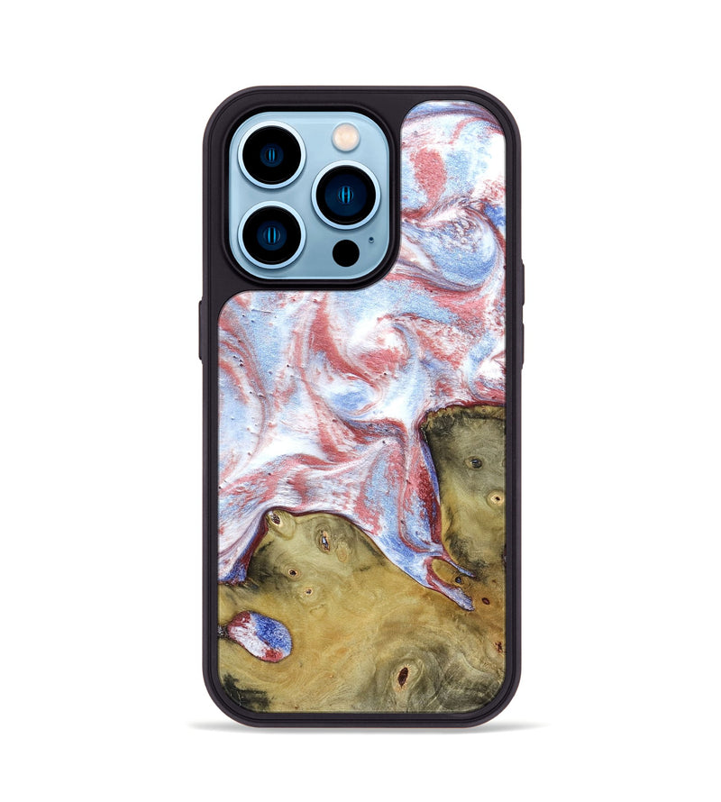 iPhone 14 Pro Wood Phone Case - Millard (Merica, 820800)