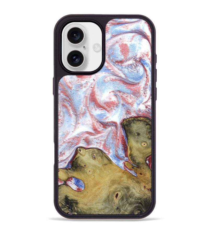 iPhone 16 Plus Wood Phone Case - Millard (Merica, 820800)