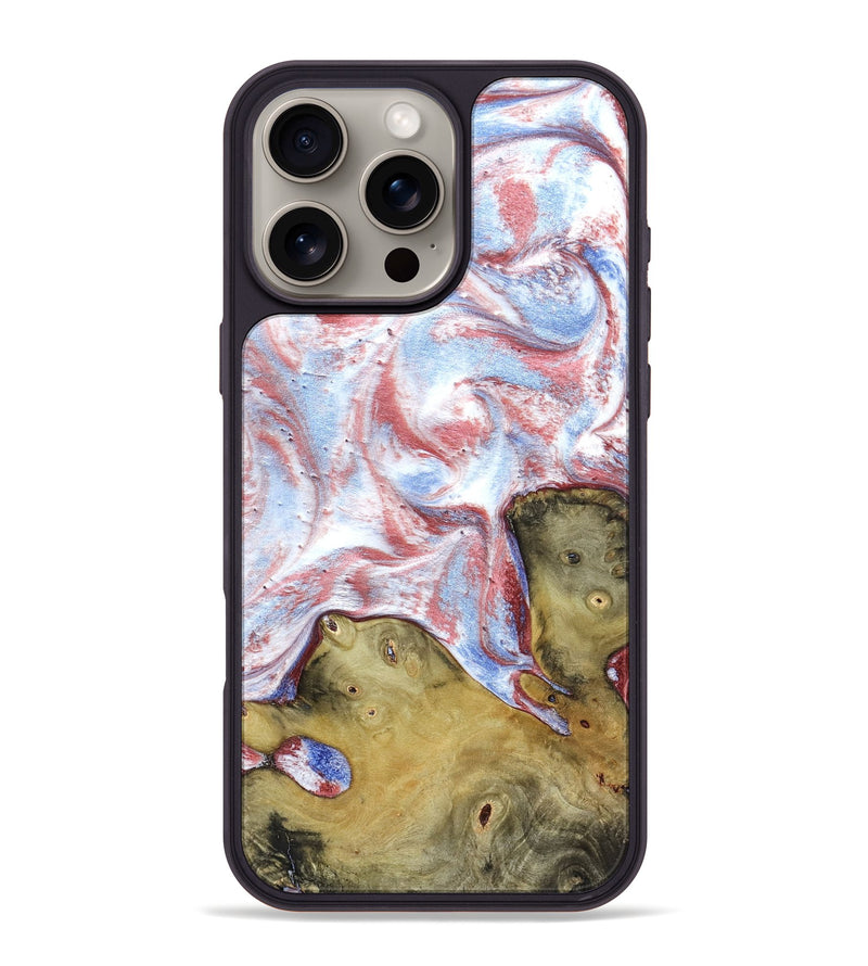 iPhone 16 Pro Max Wood Phone Case - Millard (Merica, 820800)