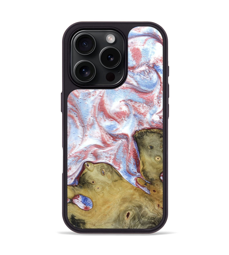 iPhone 16 Pro Wood Phone Case - Millard (Merica, 820800)