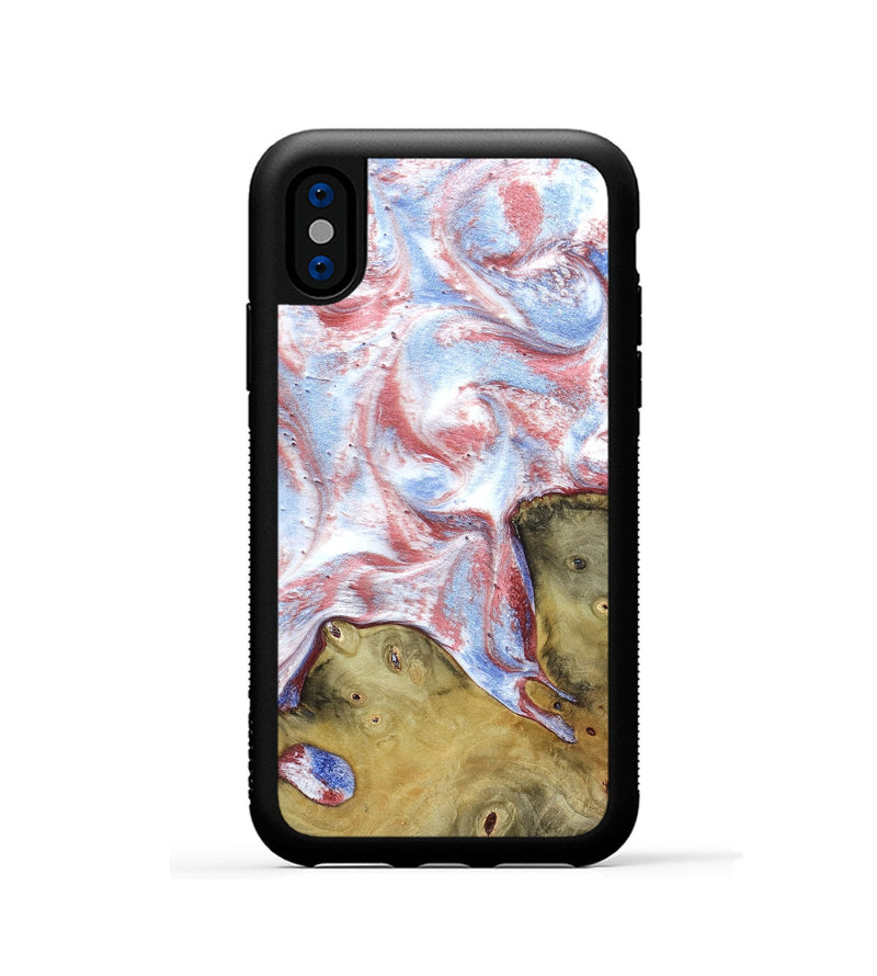 iPhone Xs Wood Phone Case - Millard (Merica, 820800)