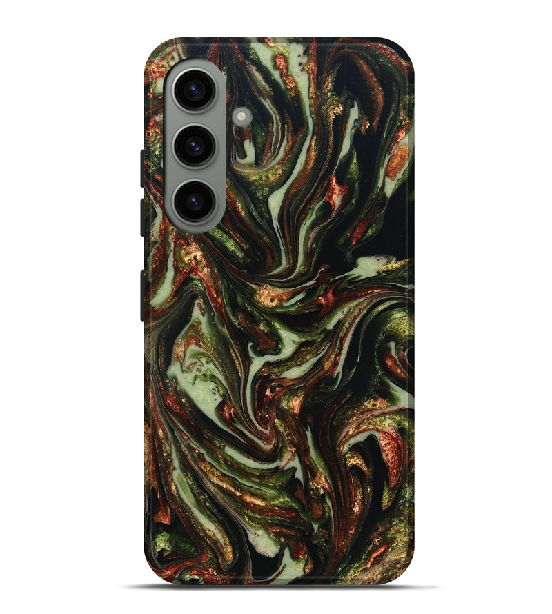 Galaxy S24 Plus ResinArt Live Edge Phone Case - Dorthy (Green, 820802)