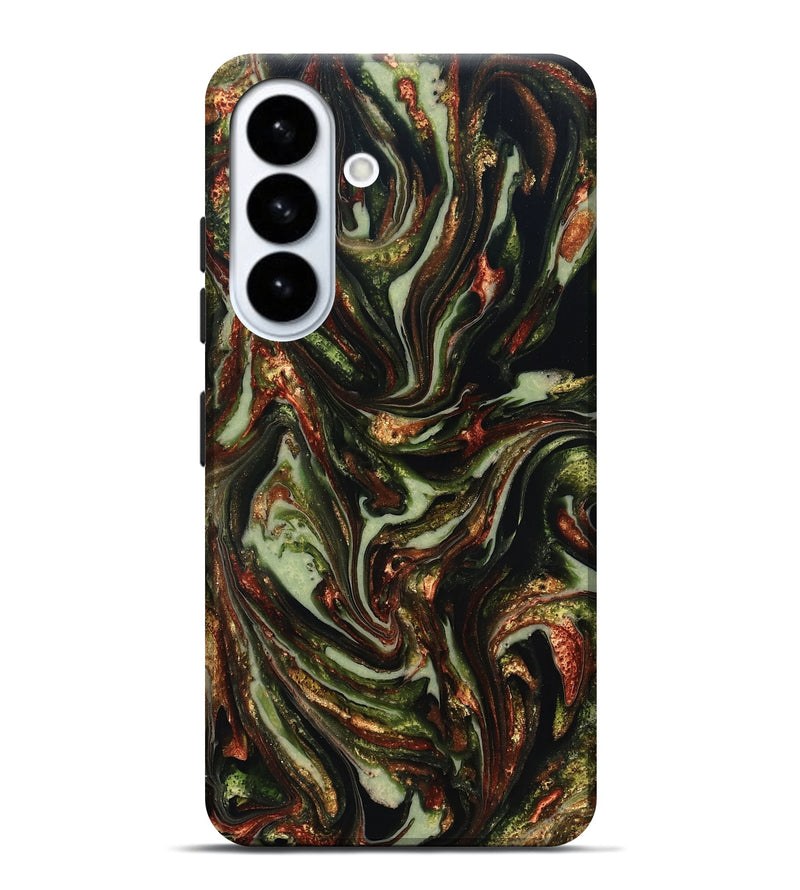 Galaxy S26 Plus ResinArt Live Edge Phone Case - Dorthy (Green, 820802)