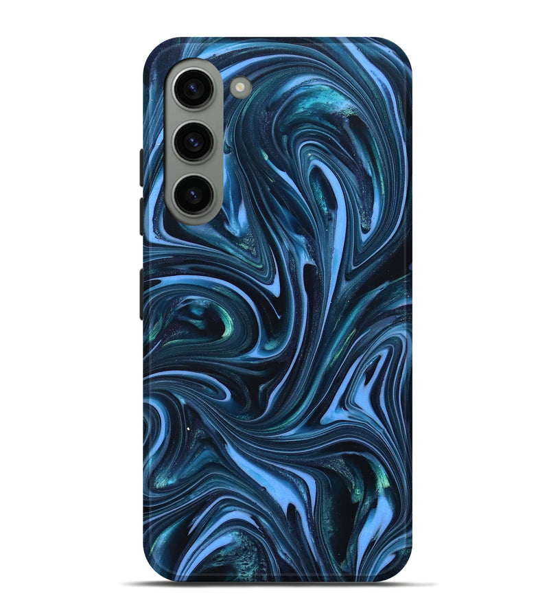 Galaxy S23 Plus ResinArt Live Edge Phone Case - Amy (Blue, 820810)