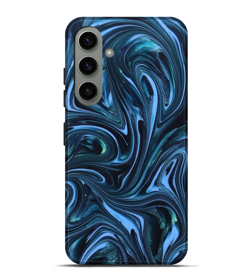 Galaxy S24 Plus ResinArt Live Edge Phone Case - Amy (Blue, 820810)