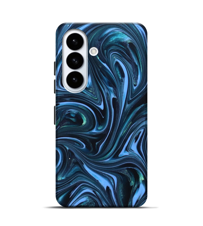 Galaxy S26 ResinArt Live Edge Phone Case - Amy (Blue, 820810)