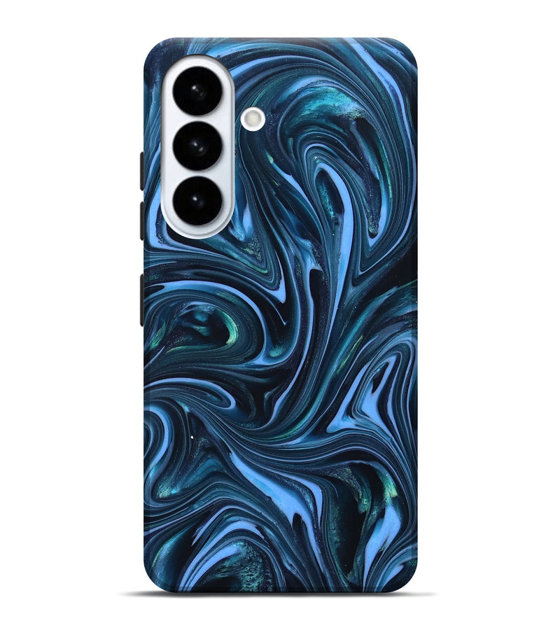 Galaxy S26 Plus ResinArt Live Edge Phone Case - Amy (Blue, 820810)