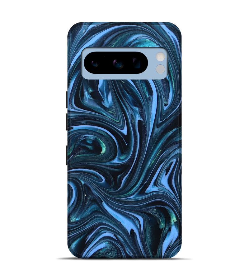 Pixel 8 Pro ResinArt Live Edge Phone Case - Amy (Blue, 820810)