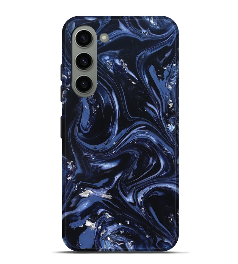 Galaxy S23 Plus ResinArt Live Edge Phone Case - Hadley (Blue, 820812)