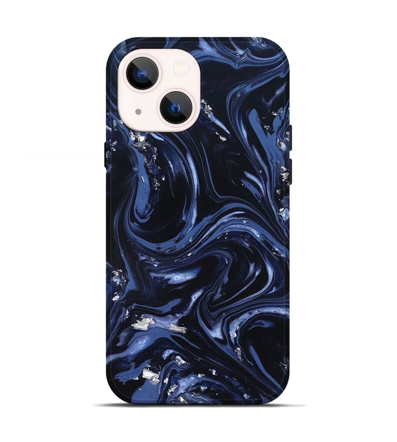iPhone 13 ResinArt Live Edge Phone Case - Hadley (Blue, 820812)