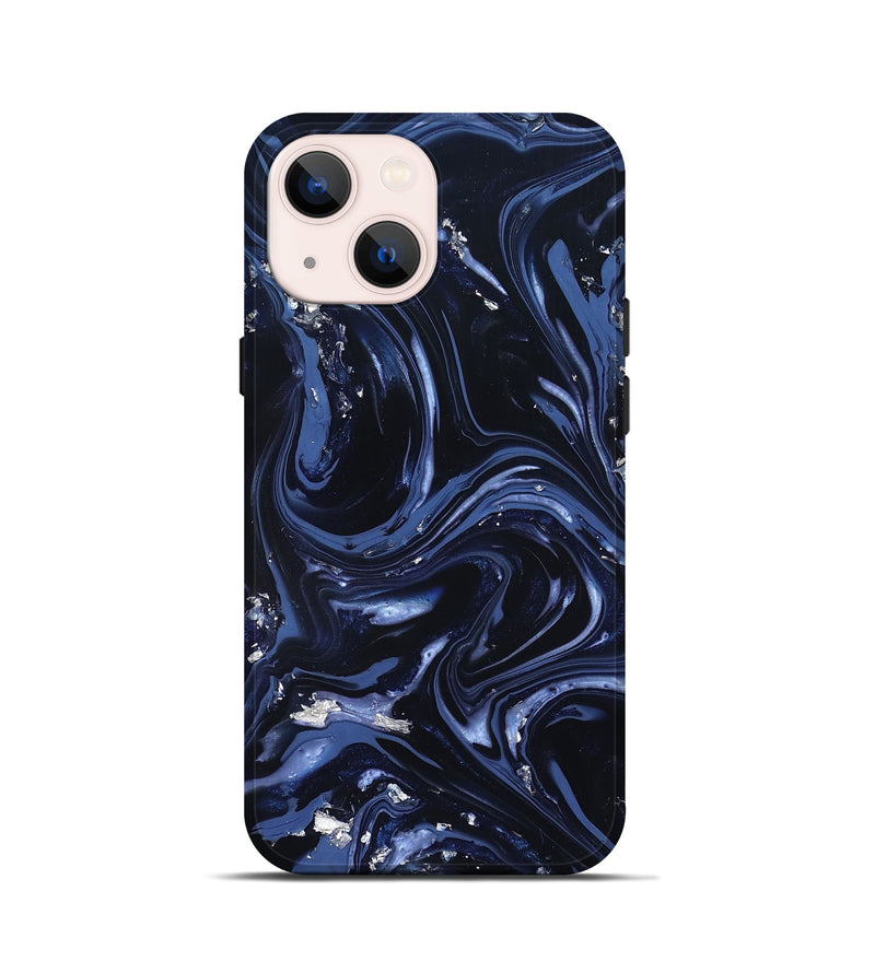 iPhone 13 mini ResinArt Live Edge Phone Case - Hadley (Blue, 820812)