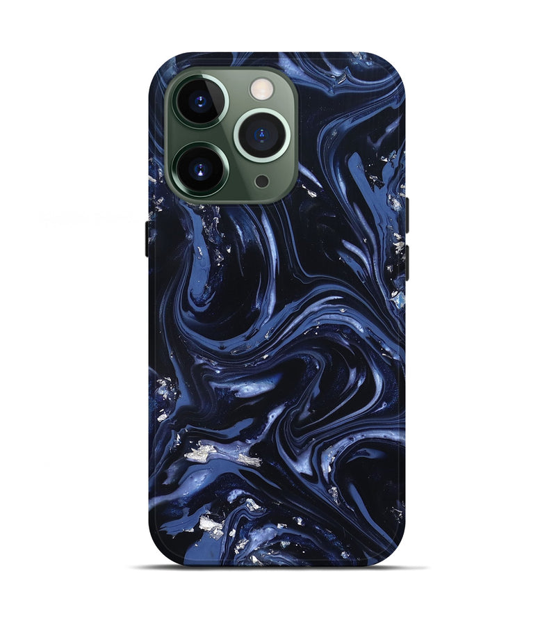 iPhone 13 Pro ResinArt Live Edge Phone Case - Hadley (Blue, 820812)