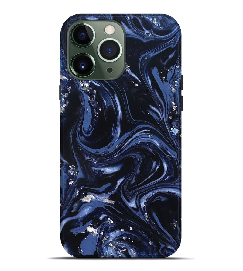 iPhone 13 Pro Max ResinArt Live Edge Phone Case - Hadley (Blue, 820812)