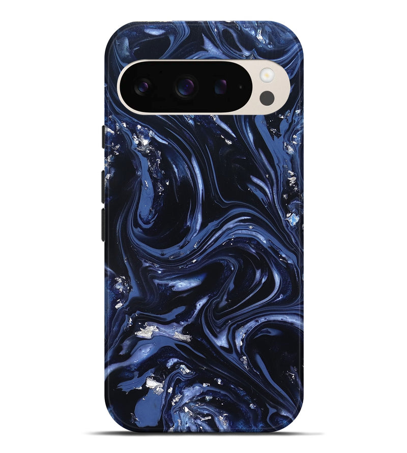 Pixel 9 Pro XL ResinArt Live Edge Phone Case - Hadley (Blue, 820812)