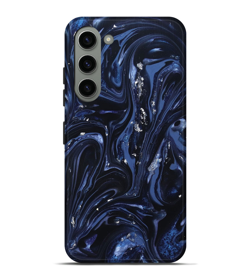Galaxy S23 Plus ResinArt Live Edge Phone Case - Lonzo (Blue, 820815)