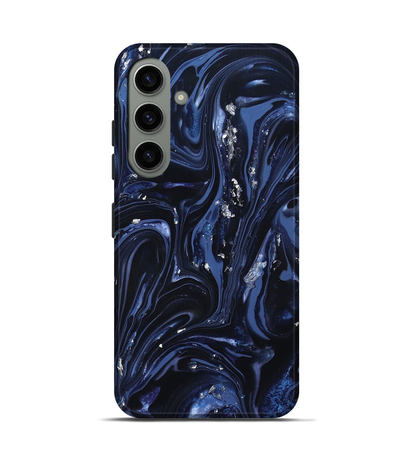 Galaxy S24 ResinArt Live Edge Phone Case - Lonzo (Blue, 820815)