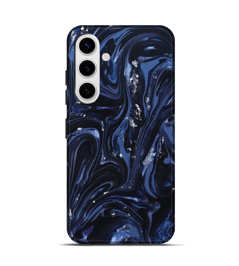 Galaxy S25 ResinArt Live Edge Phone Case - Lonzo (Blue, 820815)