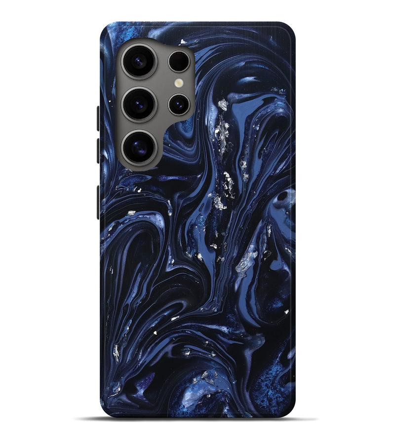 Galaxy S25 Ultra ResinArt Live Edge Phone Case - Lonzo (Blue, 820815)
