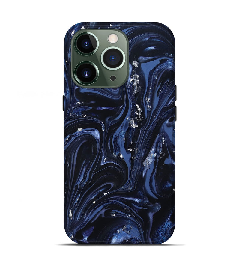 iPhone 13 Pro ResinArt Live Edge Phone Case - Lonzo (Blue, 820815)