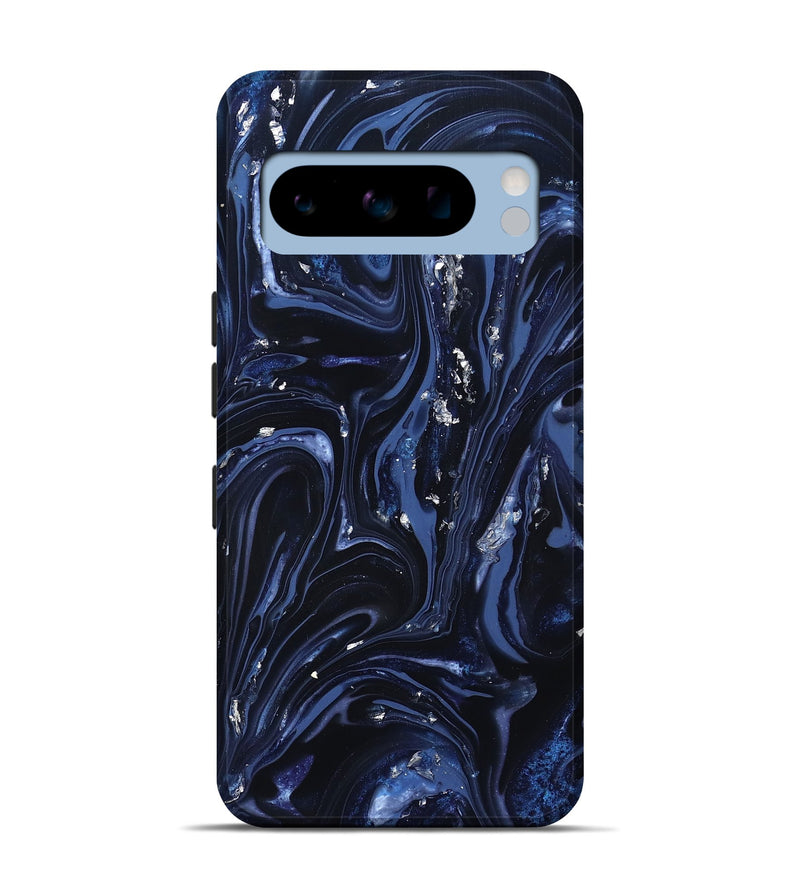 Pixel 8 Pro ResinArt Live Edge Phone Case - Lonzo (Blue, 820815)