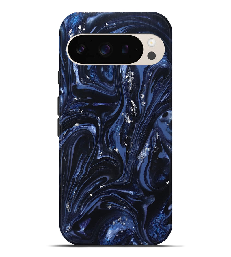 Pixel 9 Pro XL ResinArt Live Edge Phone Case - Lonzo (Blue, 820815)