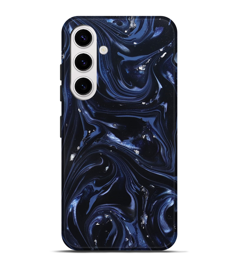 Galaxy S25 Plus ResinArt Live Edge Phone Case - Newton (Blue, 820819)