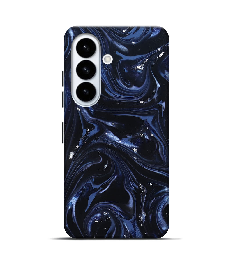 Galaxy S26 ResinArt Live Edge Phone Case - Newton (Blue, 820819)
