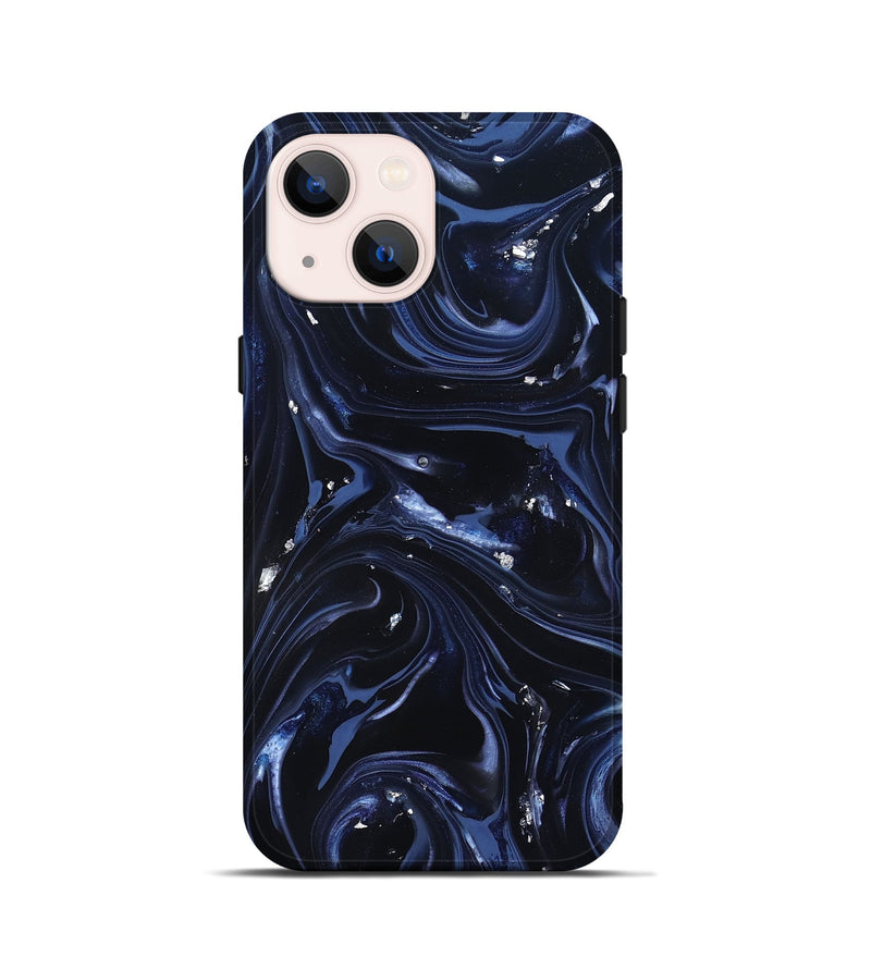 iPhone 13 mini ResinArt Live Edge Phone Case - Newton (Blue, 820819)