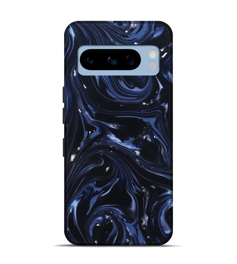 Pixel 8 Pro ResinArt Live Edge Phone Case - Newton (Blue, 820819)