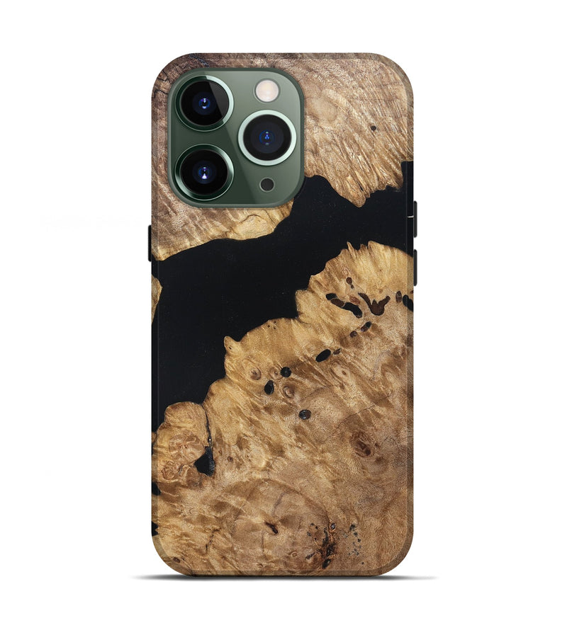 iPhone 13 Pro Wood Live Edge Phone Case - Kamden (Wood Burl, 820821)