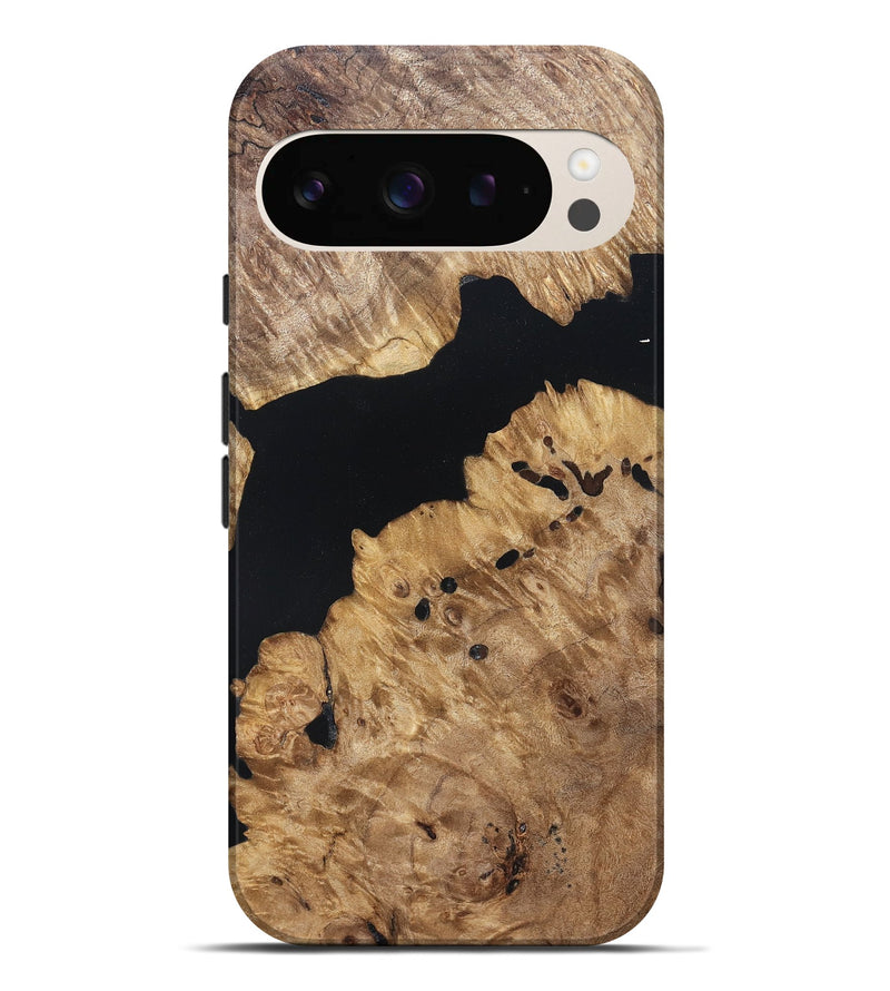 Pixel 9 Pro XL Wood Live Edge Phone Case - Kamden (Wood Burl, 820821)