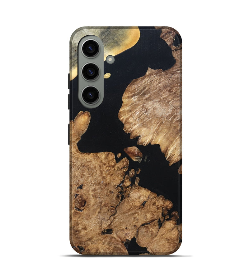 Galaxy S24 Wood Live Edge Phone Case - Earnest (Wood Burl, 820823)