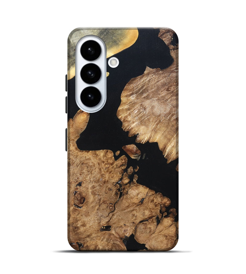 Galaxy S26 Wood Live Edge Phone Case - Earnest (Wood Burl, 820823)