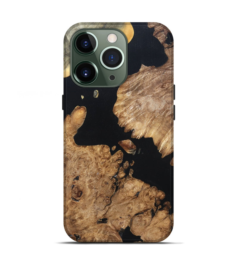 iPhone 13 Pro Wood Live Edge Phone Case - Earnest (Wood Burl, 820823)