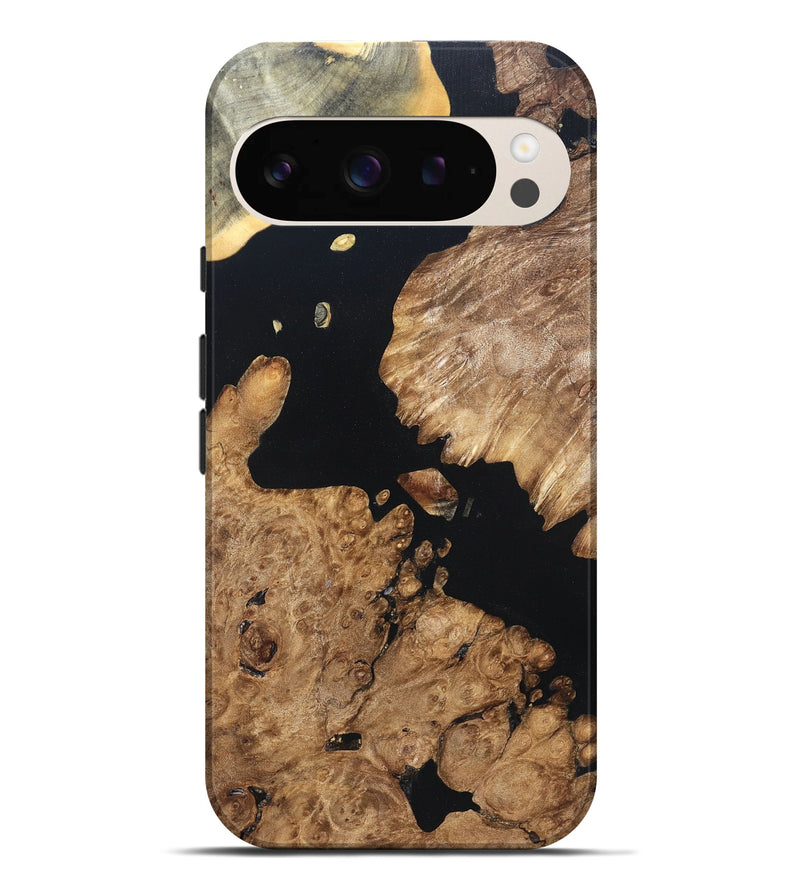 Pixel 9 Pro XL Wood Live Edge Phone Case - Earnest (Wood Burl, 820823)