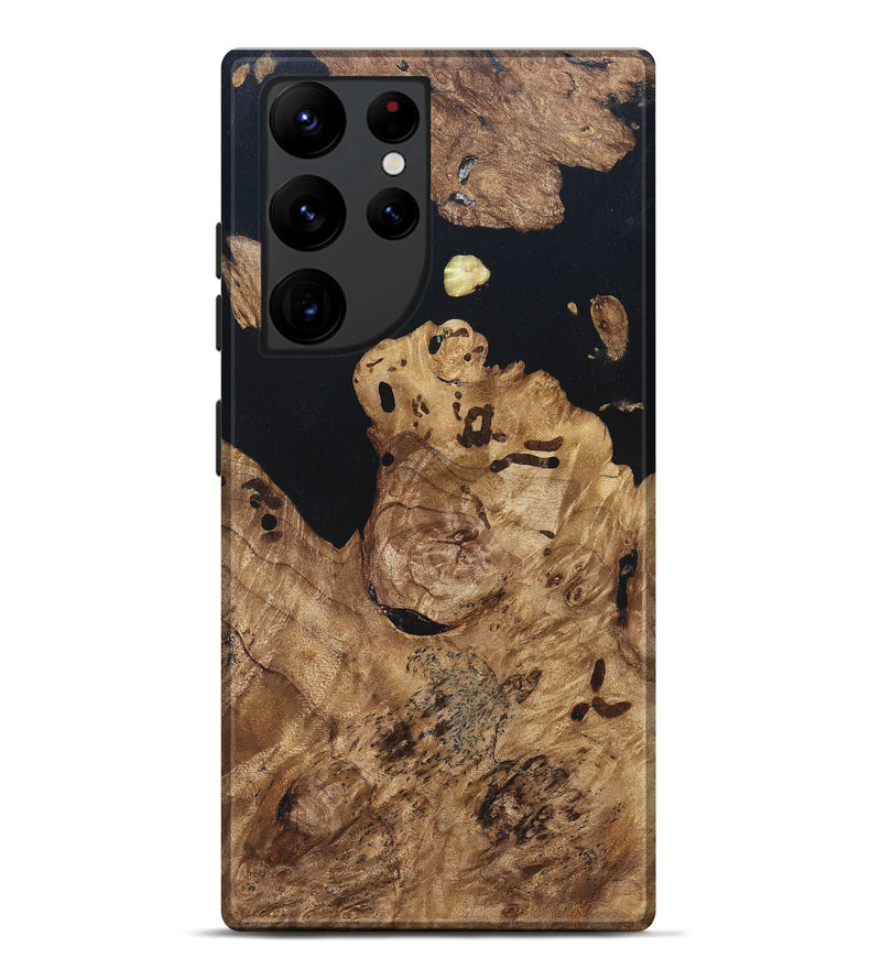 Galaxy S22 Ultra Wood Live Edge Phone Case - Maegan (Wood Burl, 820824)
