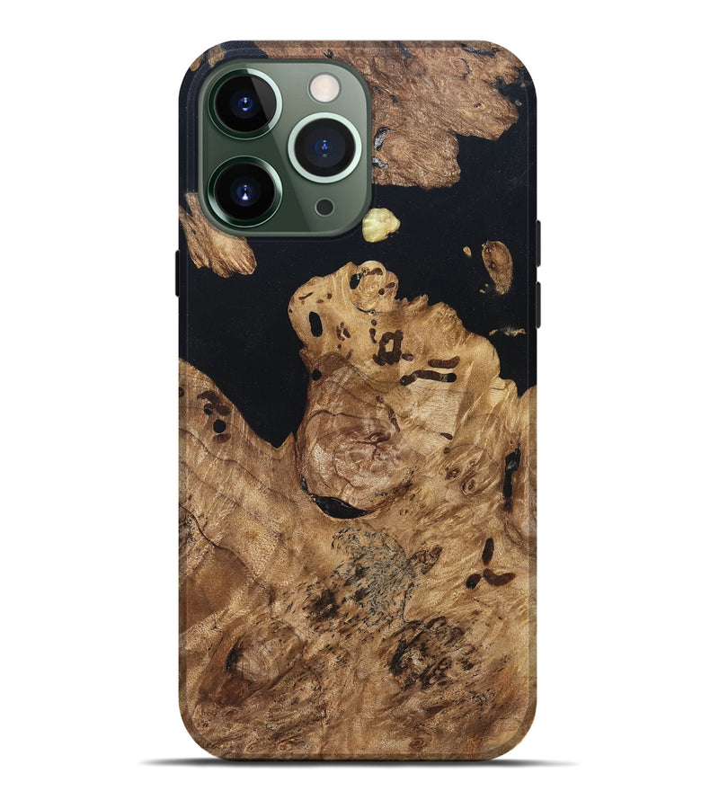 iPhone 13 Pro Max Wood Live Edge Phone Case - Maegan (Wood Burl, 820824)