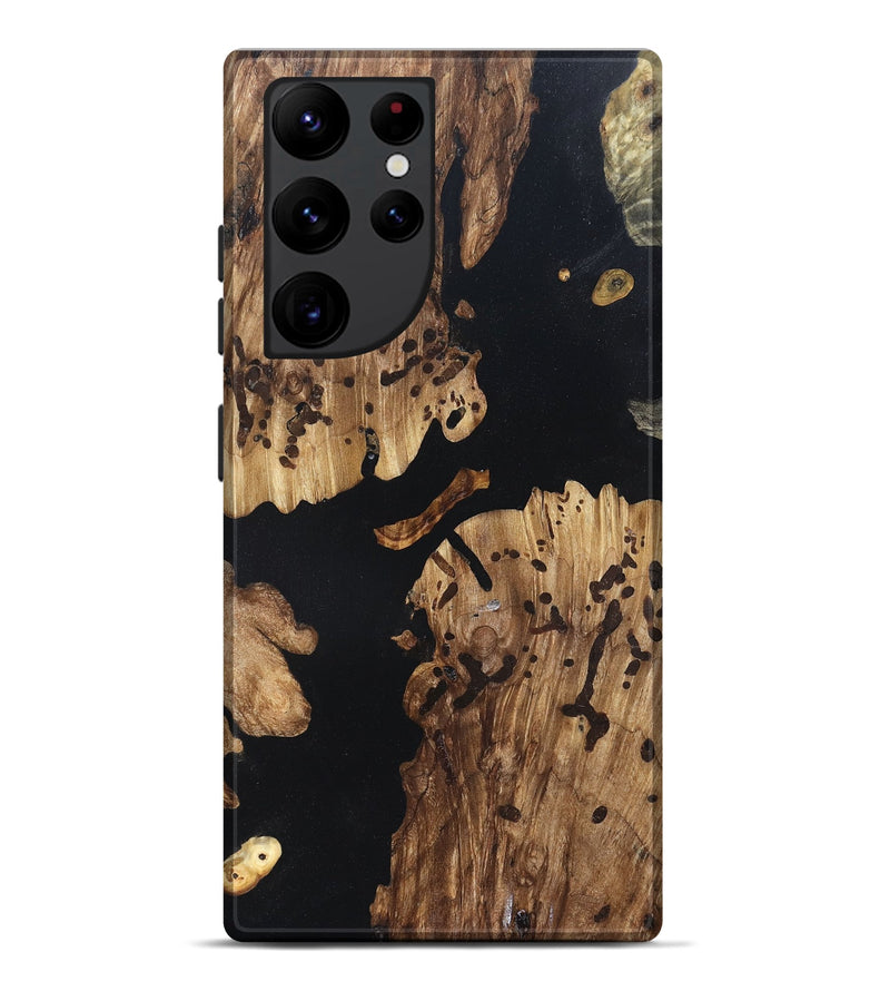 Galaxy S22 Ultra Wood Live Edge Phone Case - Alaia (Wood Burl, 820825)