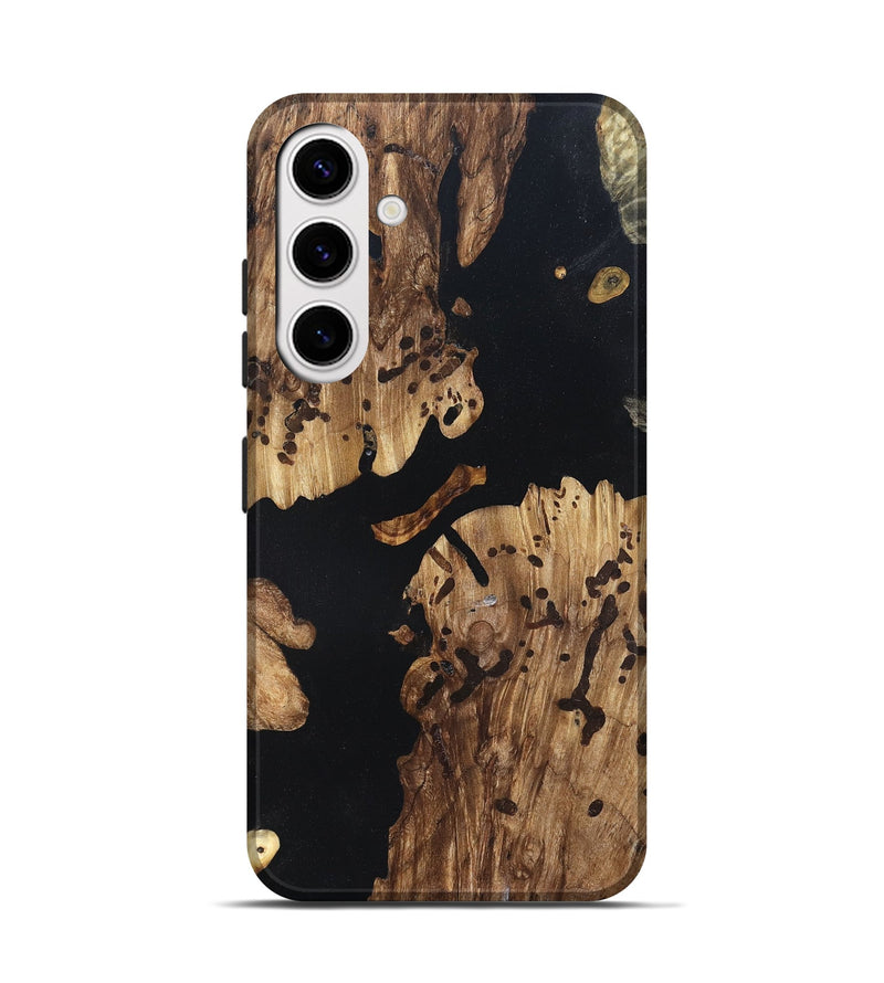Galaxy S25 Wood Live Edge Phone Case - Alaia (Wood Burl, 820825)