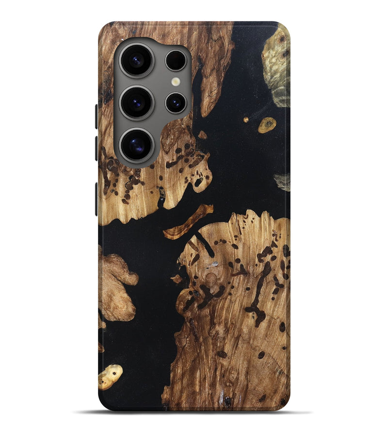 Galaxy S25 Ultra Wood Live Edge Phone Case - Alaia (Wood Burl, 820825)
